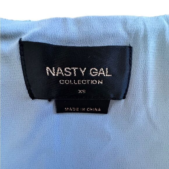 Nasty Gal ~ Chinese inspired Crop top ~ beautiful deep yellow/gold ~ size XS - Picture 11 of 13